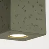Plafon QUAD beton zielona oliwka